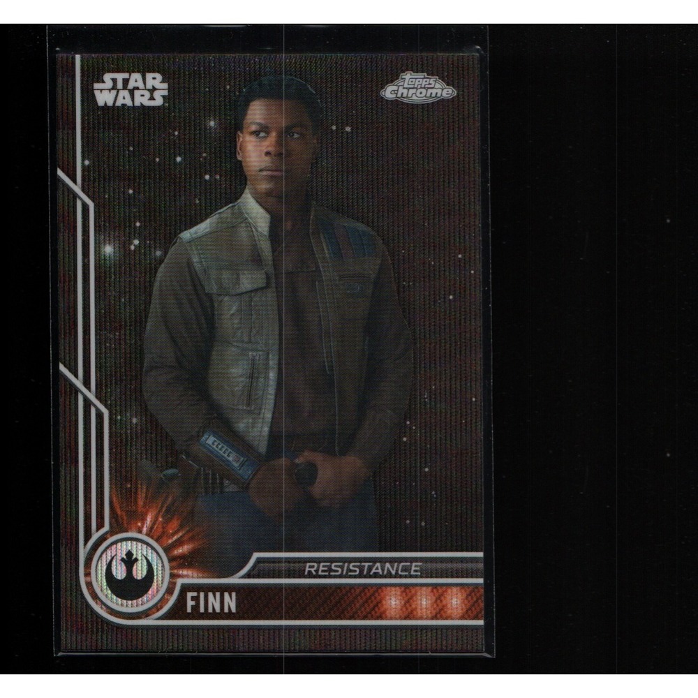 2023 Topps Chrome Star Wars Finn Card #68 Resistance
